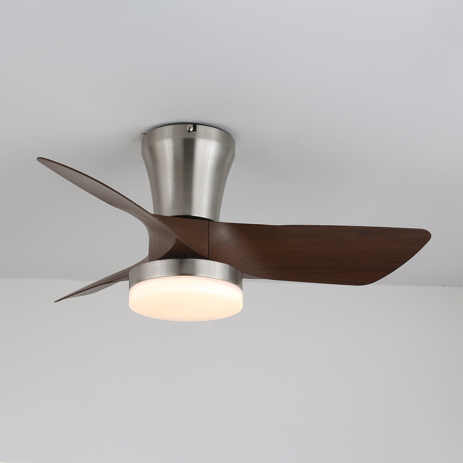 Trivon Plafonnier Ventilateur Moderne en Bois - Neutralighting