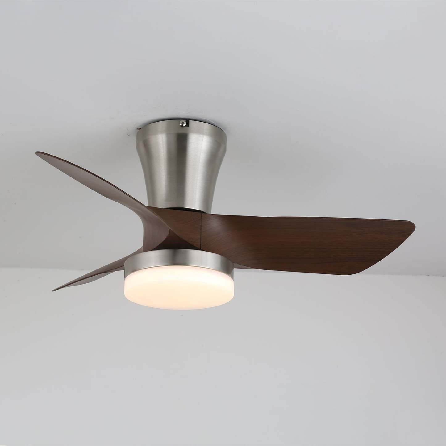 Trivon Plafonnier Ventilateur Moderne en Bois - Neutralighting