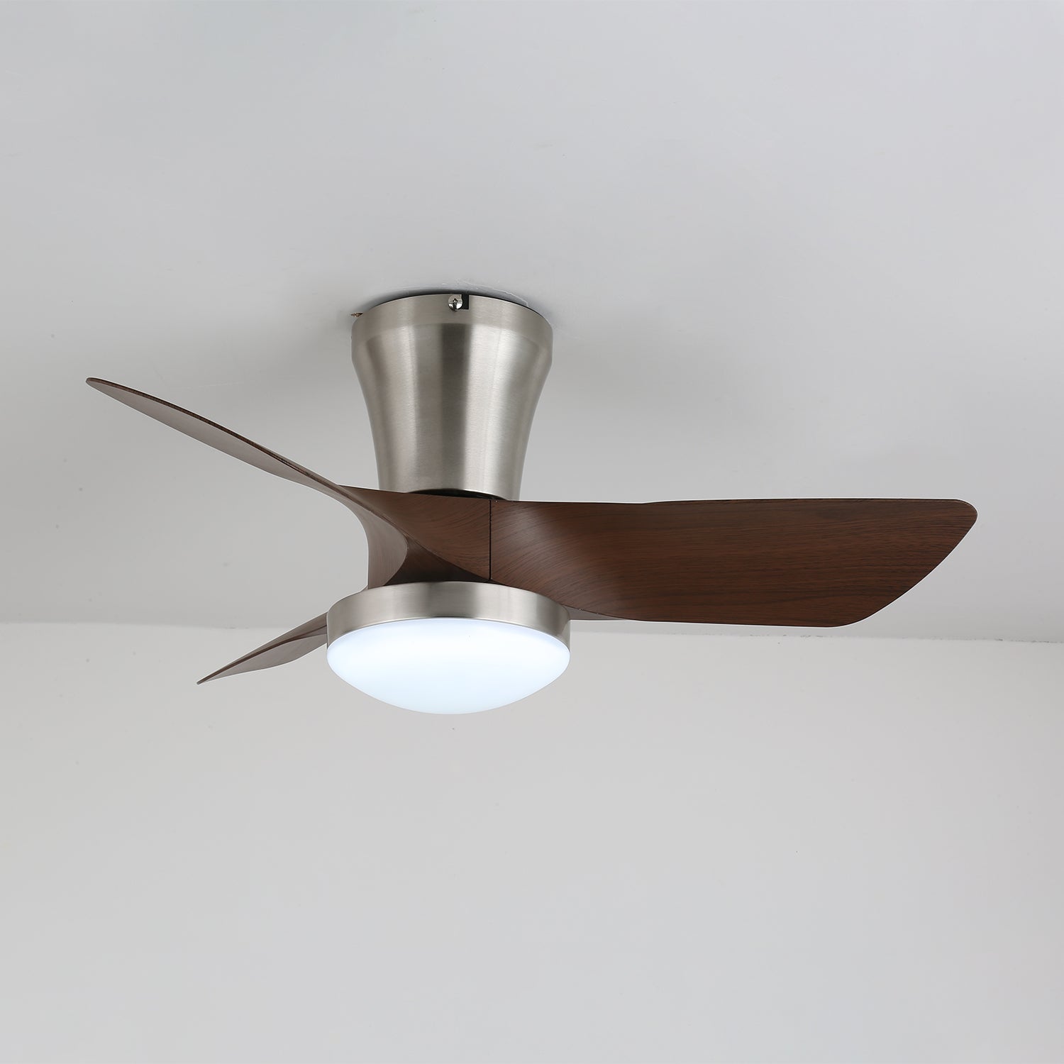 Trivon Plafonnier Ventilateur Moderne en Bois - Neutralighting