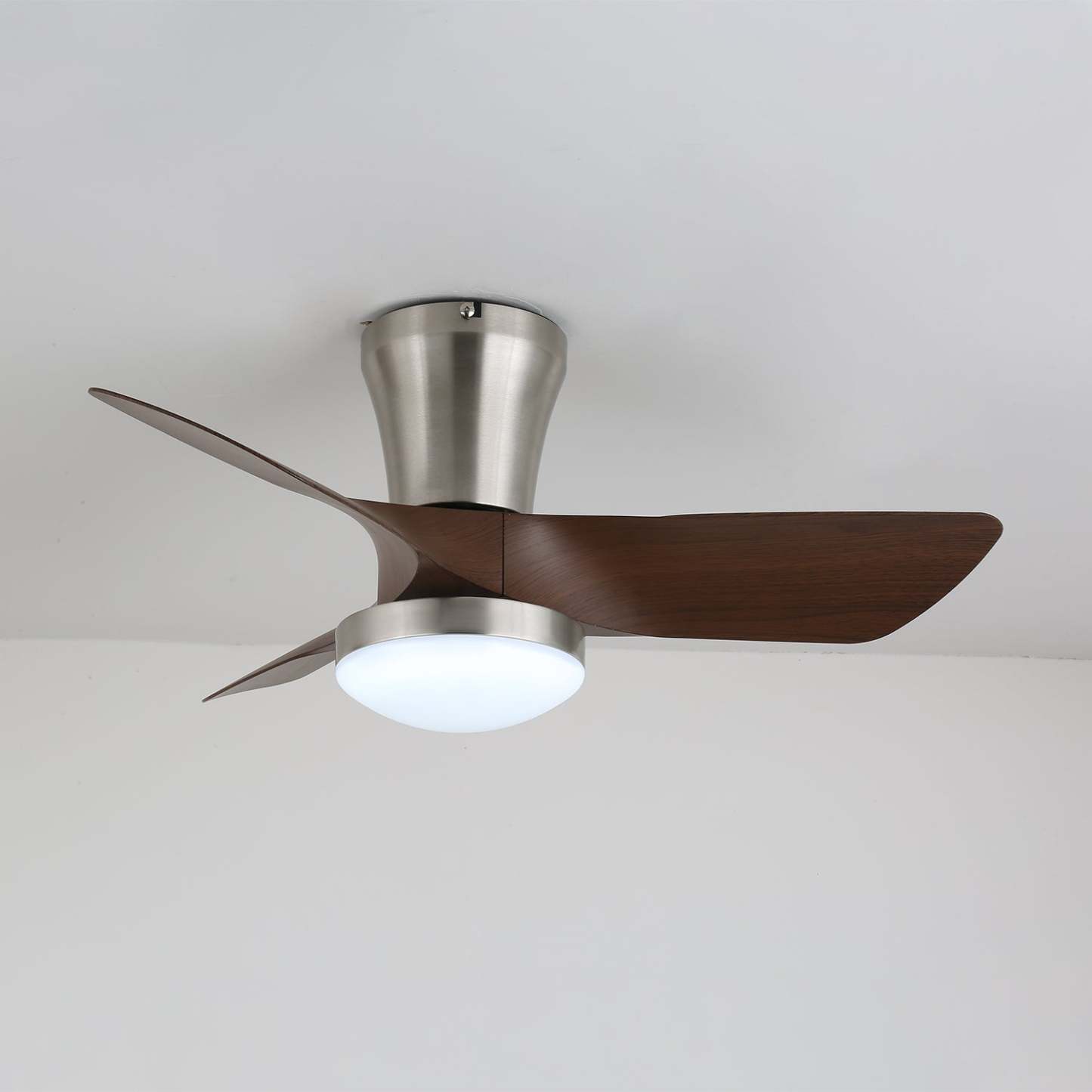 Trivon Plafonnier Ventilateur Moderne en Bois - Neutralighting