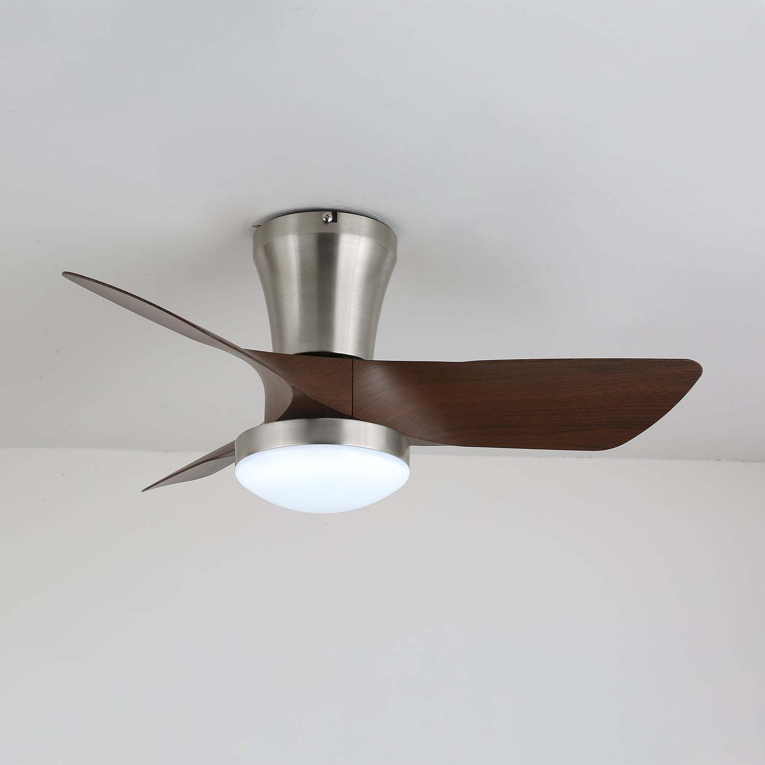 Trivon Plafonnier Ventilateur Moderne en Bois - Neutralighting