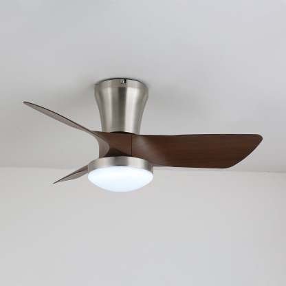 Trivon Plafonnier Ventilateur Moderne en Bois - Neutralighting