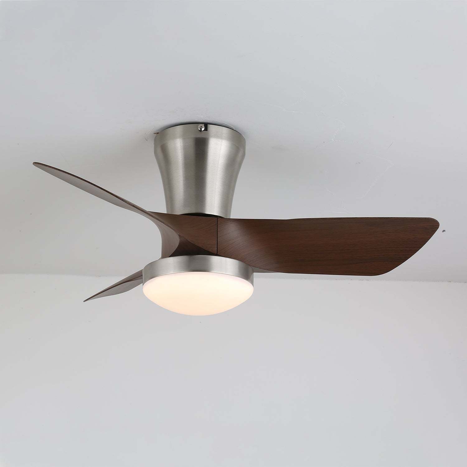 Trivon Plafonnier Ventilateur Moderne en Bois - Neutralighting