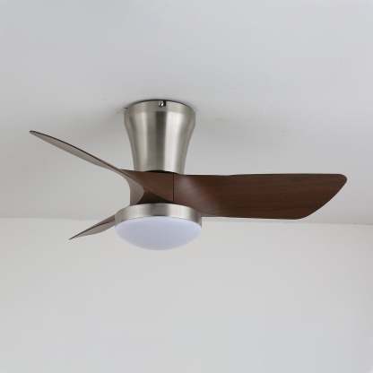 Trivon Plafonnier Ventilateur Moderne en Bois - Neutralighting