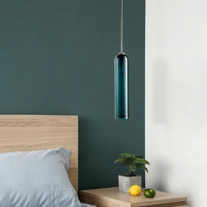 Hailie Minimalisme Métal Verre Suspensions Chambre à Coucher Salon