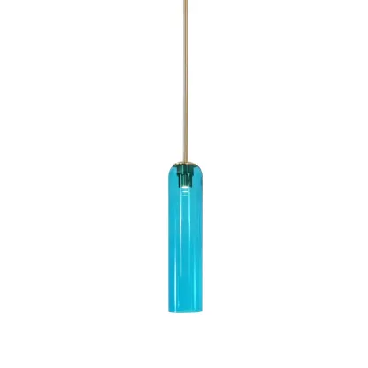Hailie Minimalism Metal Glass Pendant Light Bedroom Living Room