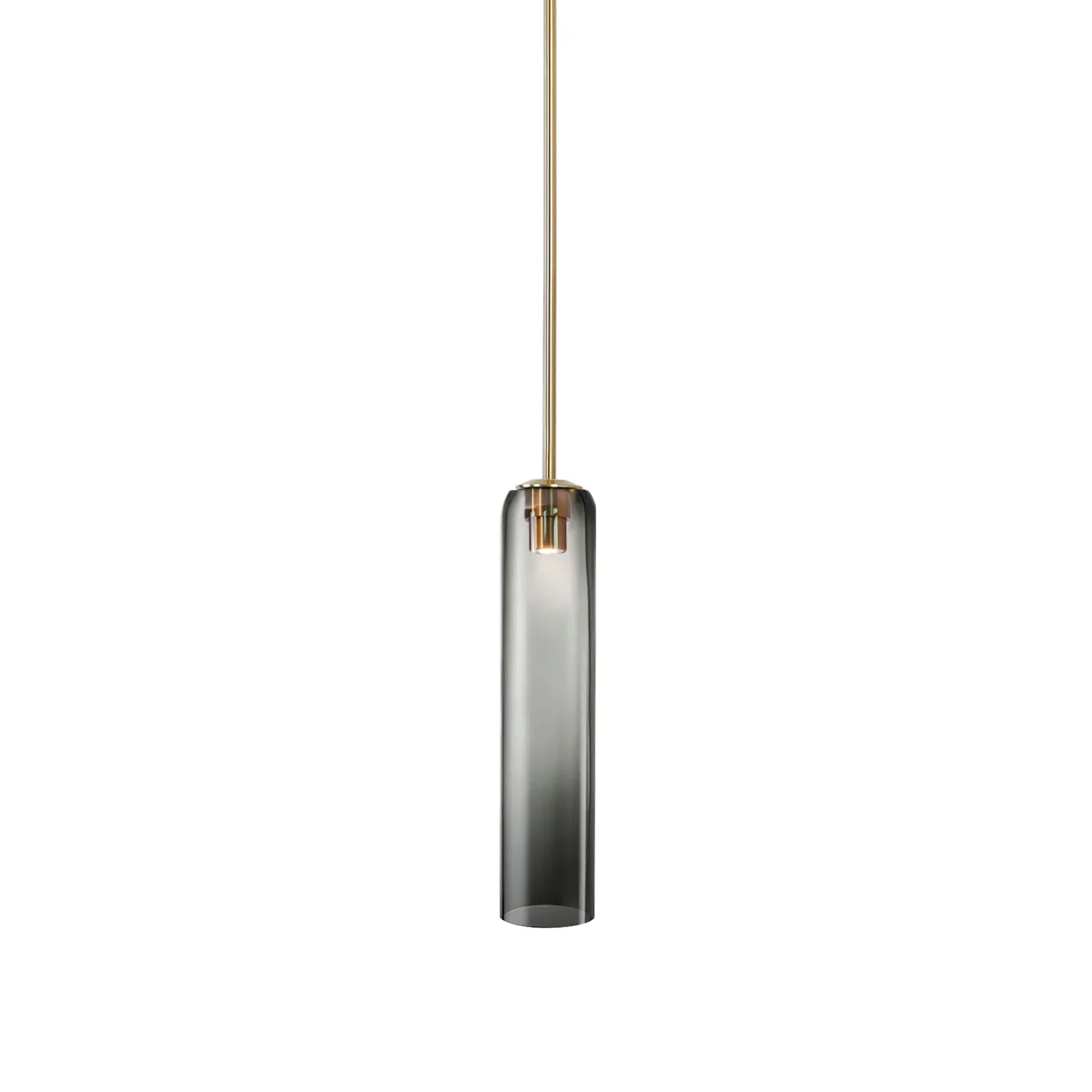 Hailie Minimalism Metal Glass Pendant Light Bedroom Living Room