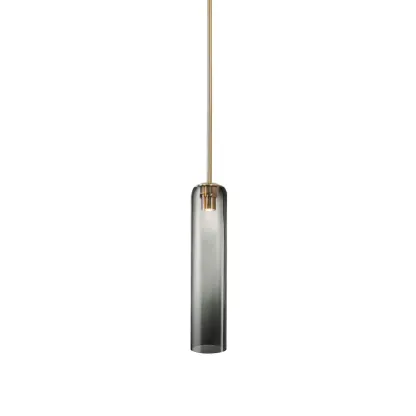 Hailie Minimalism Metal Glass Pendant Light Bedroom Living Room