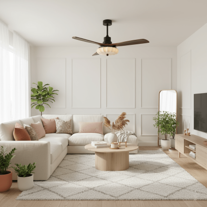 Jasper Bloom Luminaire pour ventilateur de plafond - Neutralighting