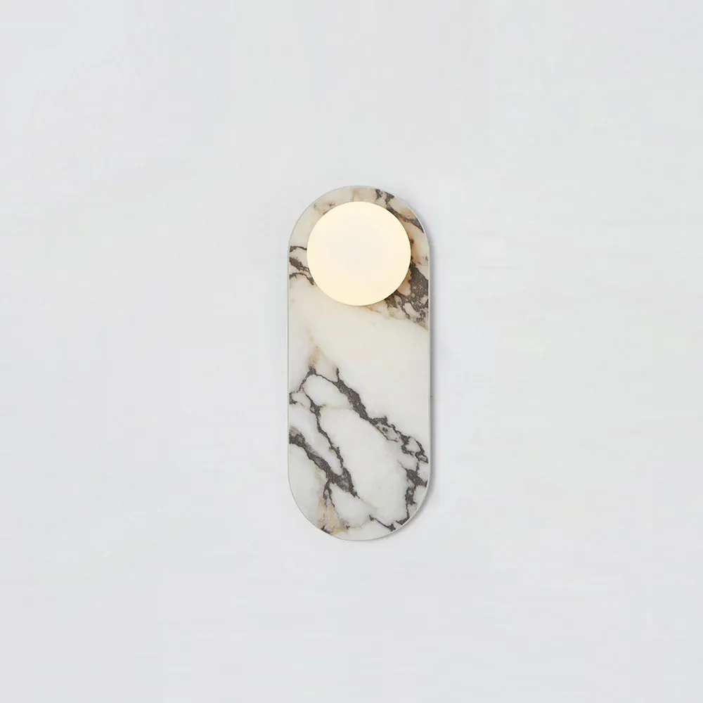 Elif Minimalism Metal Glass Wall Lamp Dining Room Bedroom