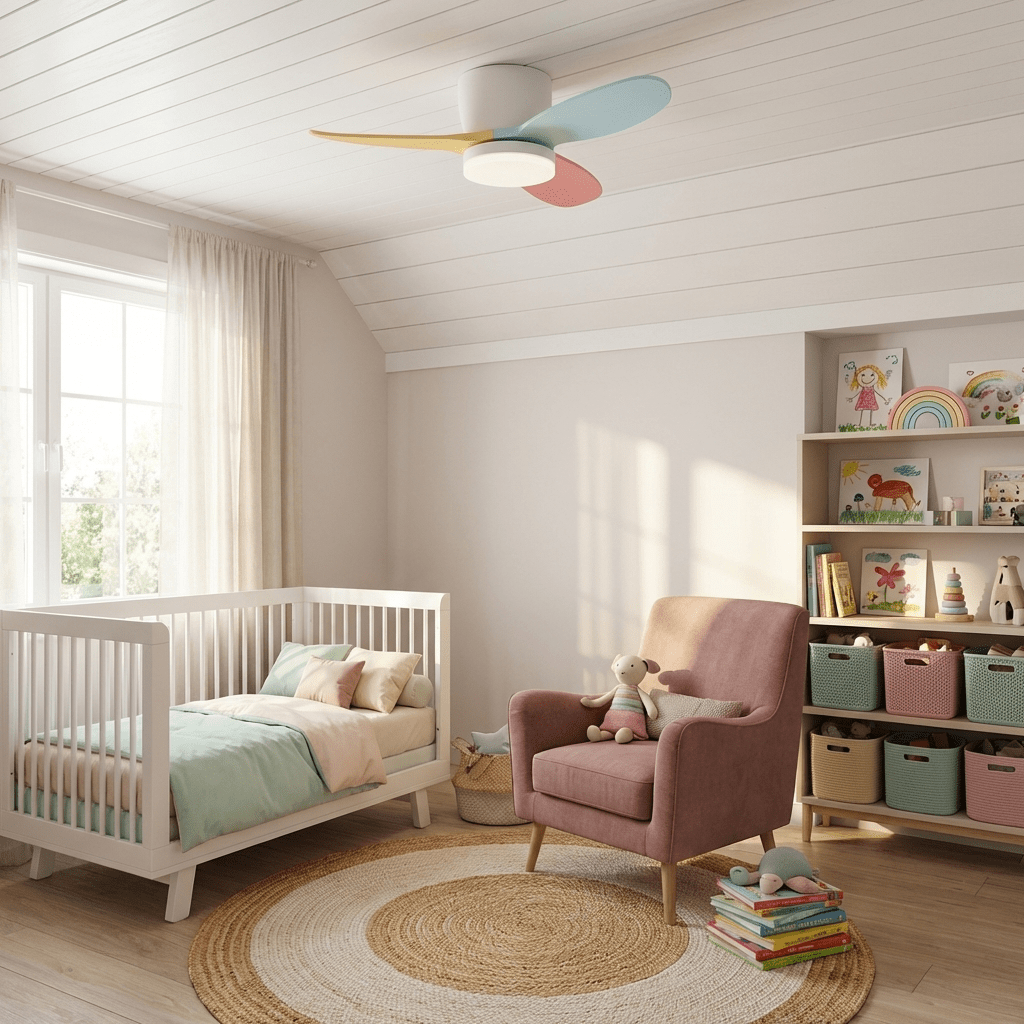 Plafonnier Ventilateur Milo Pétale - Neutralighting