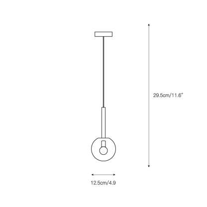 Verona Luna Cloud Pendant Lamp