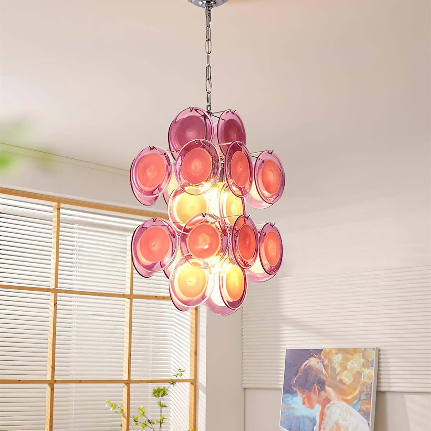 Verona Tropical Glass Pendant Lamp