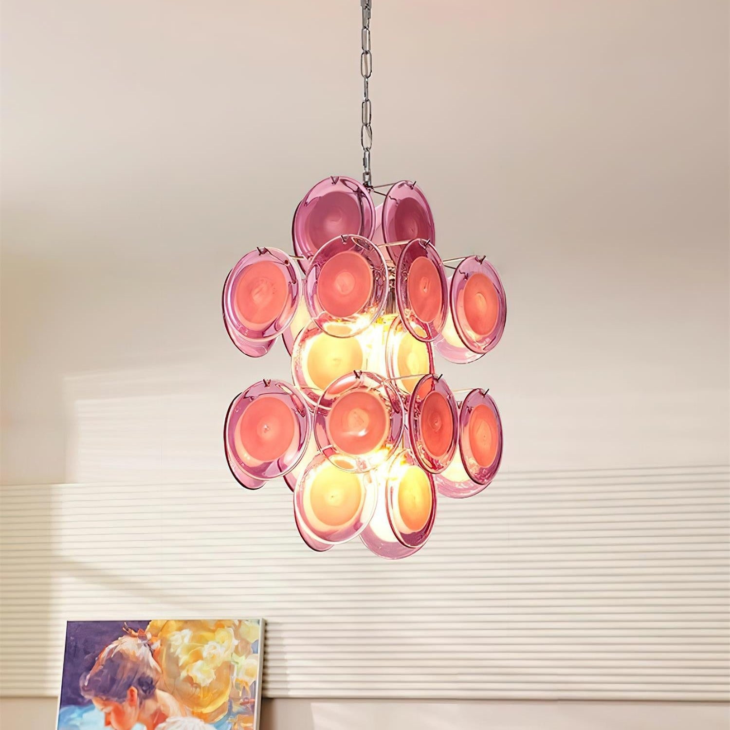 Verona Tropical Glass Pendant Lamp