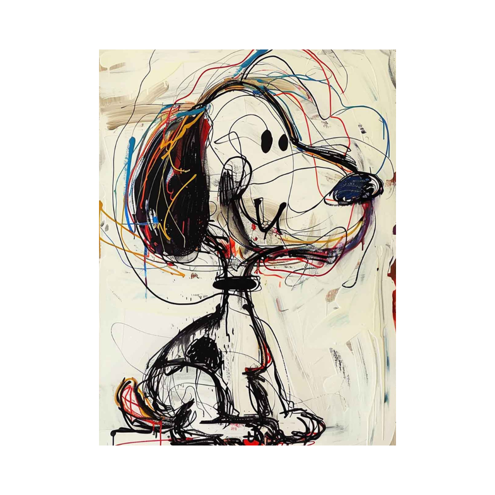 Abstrait Animal Art #MS005