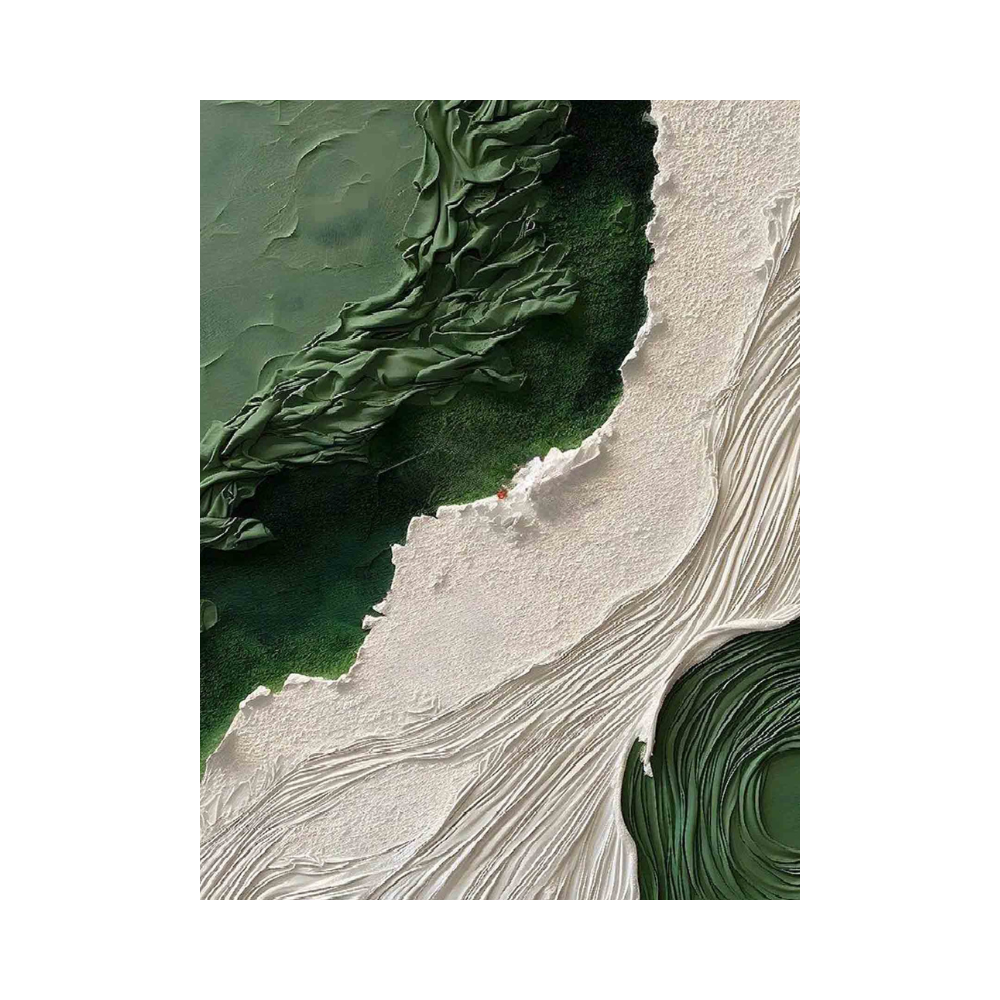 Plâtre Abstrait Art #MS007