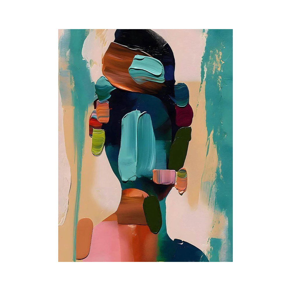 Abstrait Coloré Art #MS026