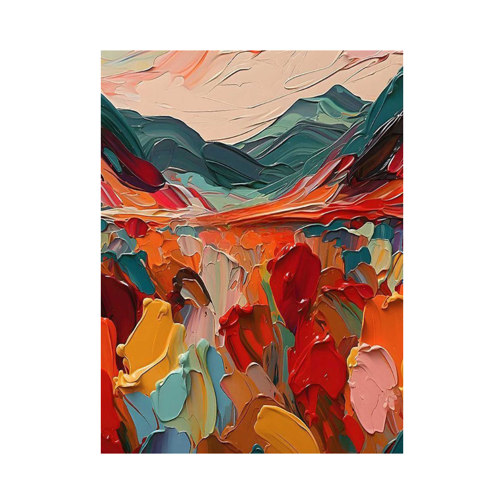 Abstrait Coloré Art #MS063