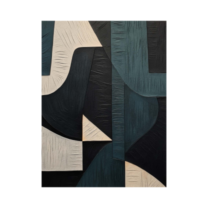 Wabi-Sabi Abstrait Art #MS066