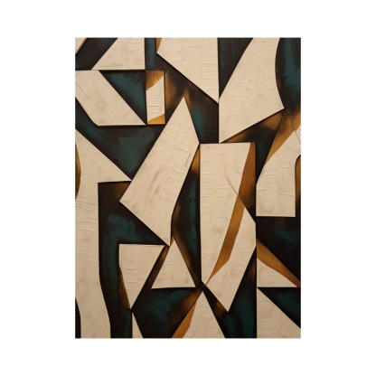 Wabi-Sabi Abstrait Art #MS101