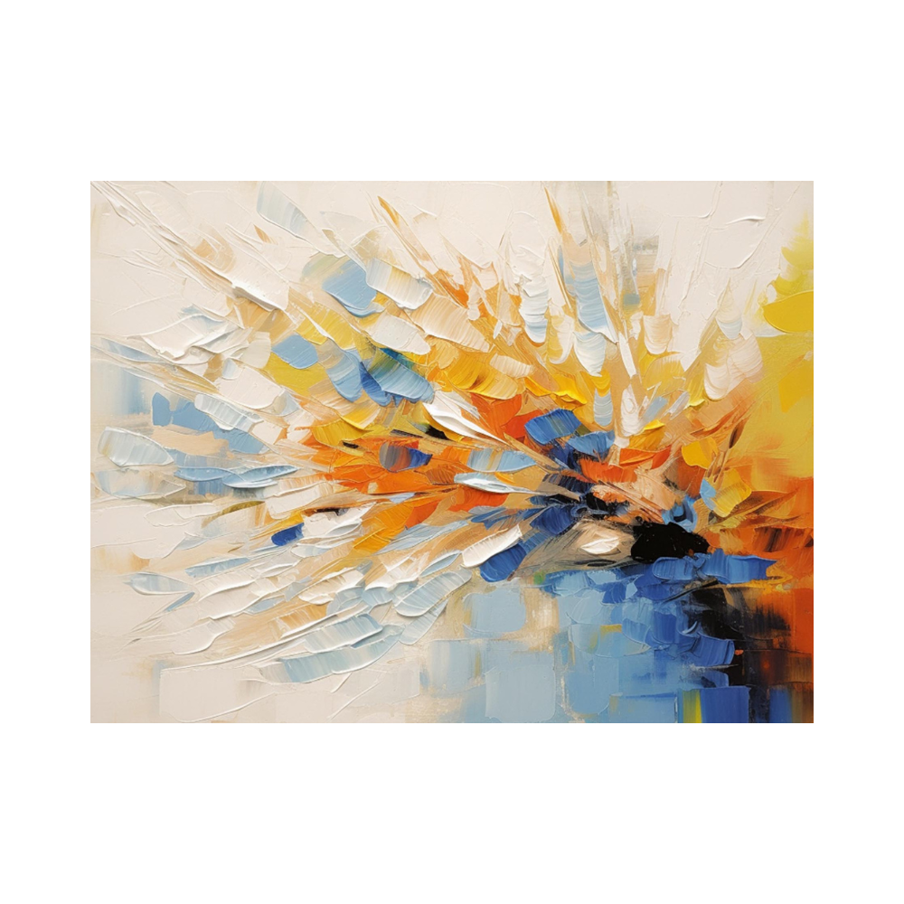 Coloré Abstrait Art #MS145