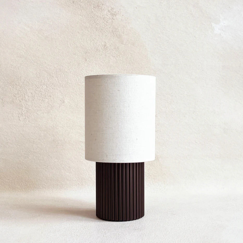 Axis Table Lamp Brown White