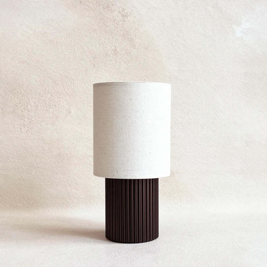 Axis Table Lamp Brown White