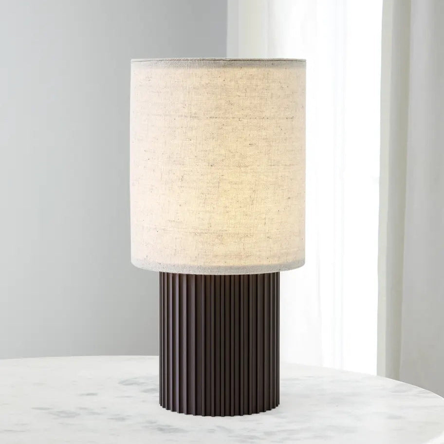 Axis Table Lamp Brown White