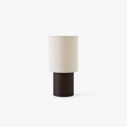 Axis Table Lamp Brown White