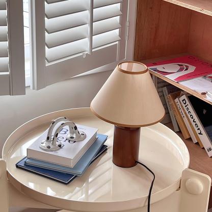 Drift Nordic Cone Wood Table Lamp