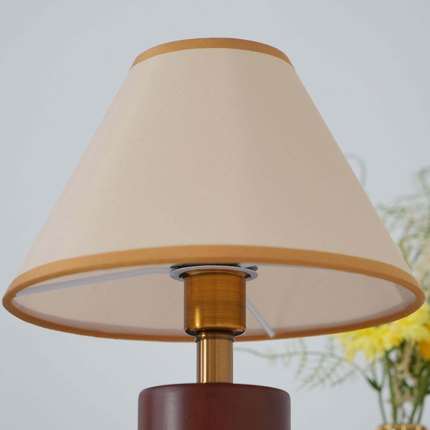 Drift Nordic Cone Wood Table Lamp
