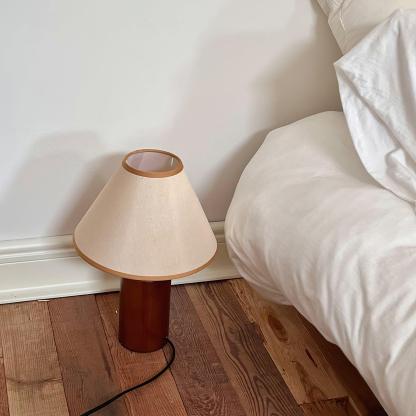 Drift Nordic Cone Wood Table Lamp