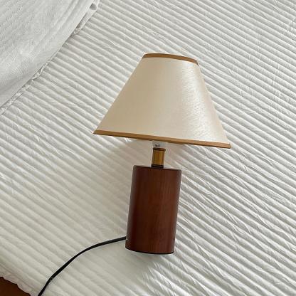 Drift Nordic Cone Wood Table Lamp