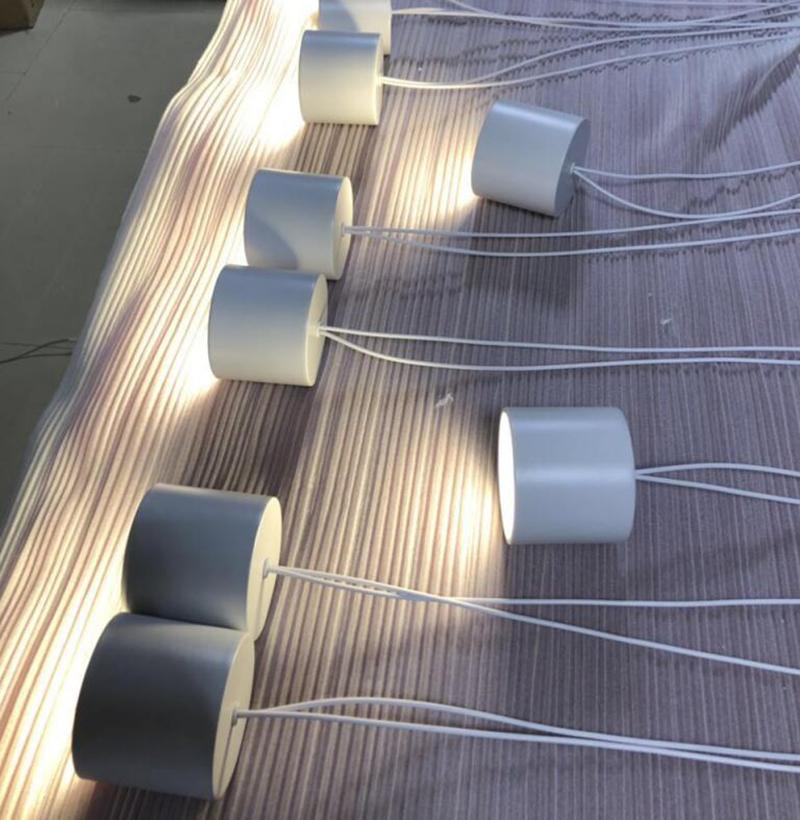 Alessio Minimalisme Métal Plastique Suspensions Chambre à Coucher Salon