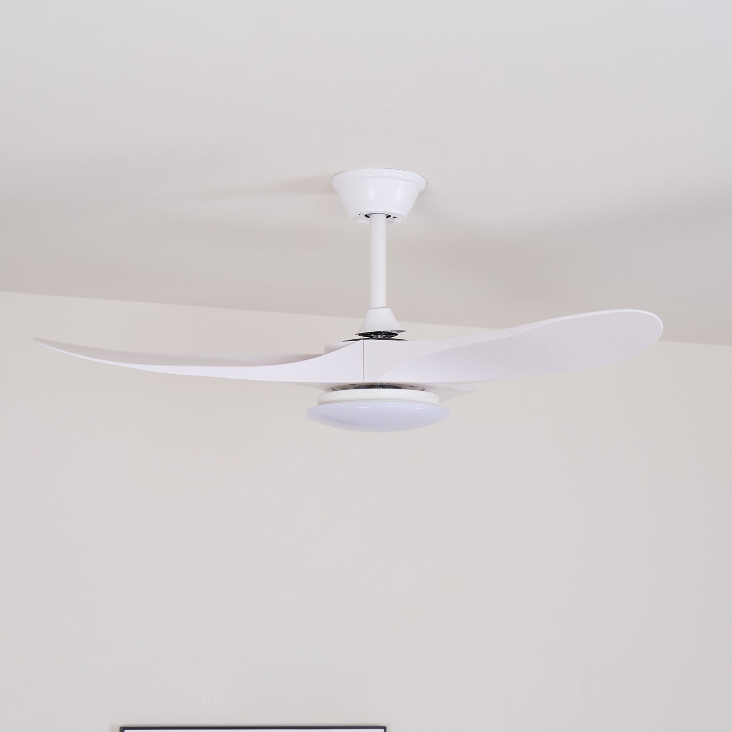 Plafonnier ventilateur moderne en bois Velix - Neutralighting
