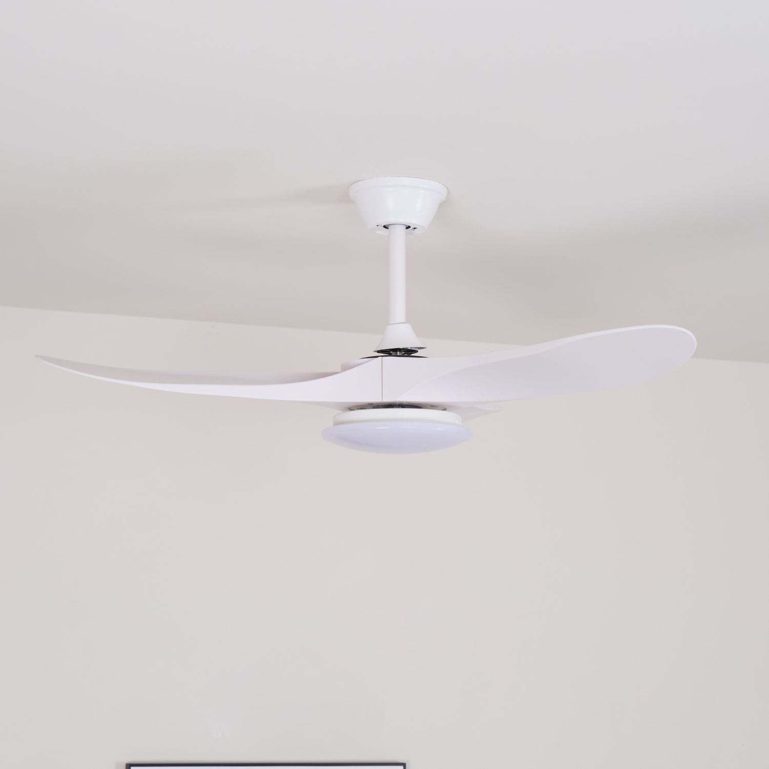 Plafonnier ventilateur moderne en bois Velix - Neutralighting