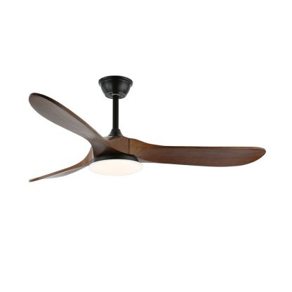 Plafonnier ventilateur moderne en bois Velix - Neutralighting