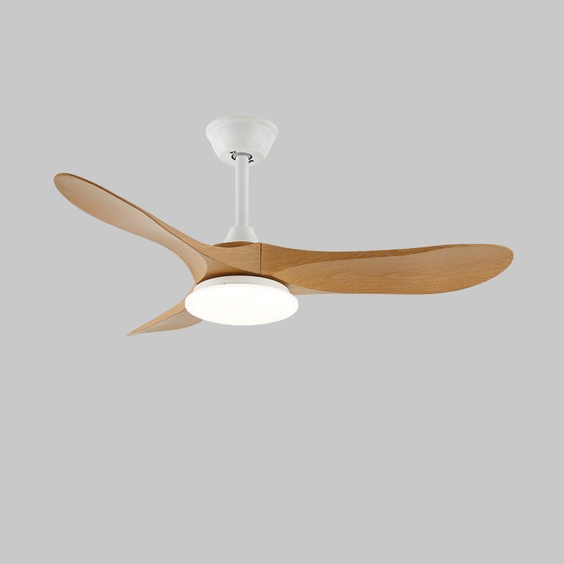 Plafonnier ventilateur moderne en bois Velix - Neutralighting