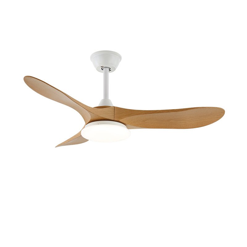 Plafonnier ventilateur moderne en bois Velix - Neutralighting