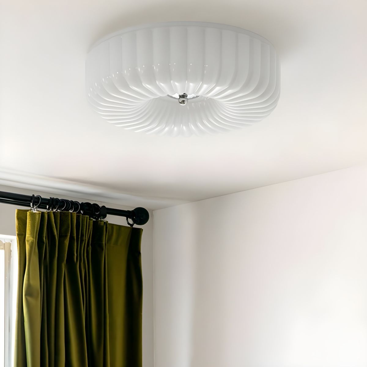 Quinn Moderne LED Verre Plafonnier Chambre à Coucher