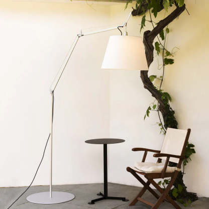 Axis Modern Chrome Floor Lamp