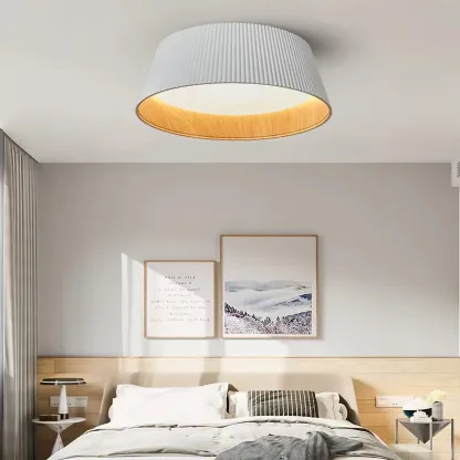 Ozawa Moderne Minimalisme Rond Métal Plafonnier Chambre à Coucher Couloir