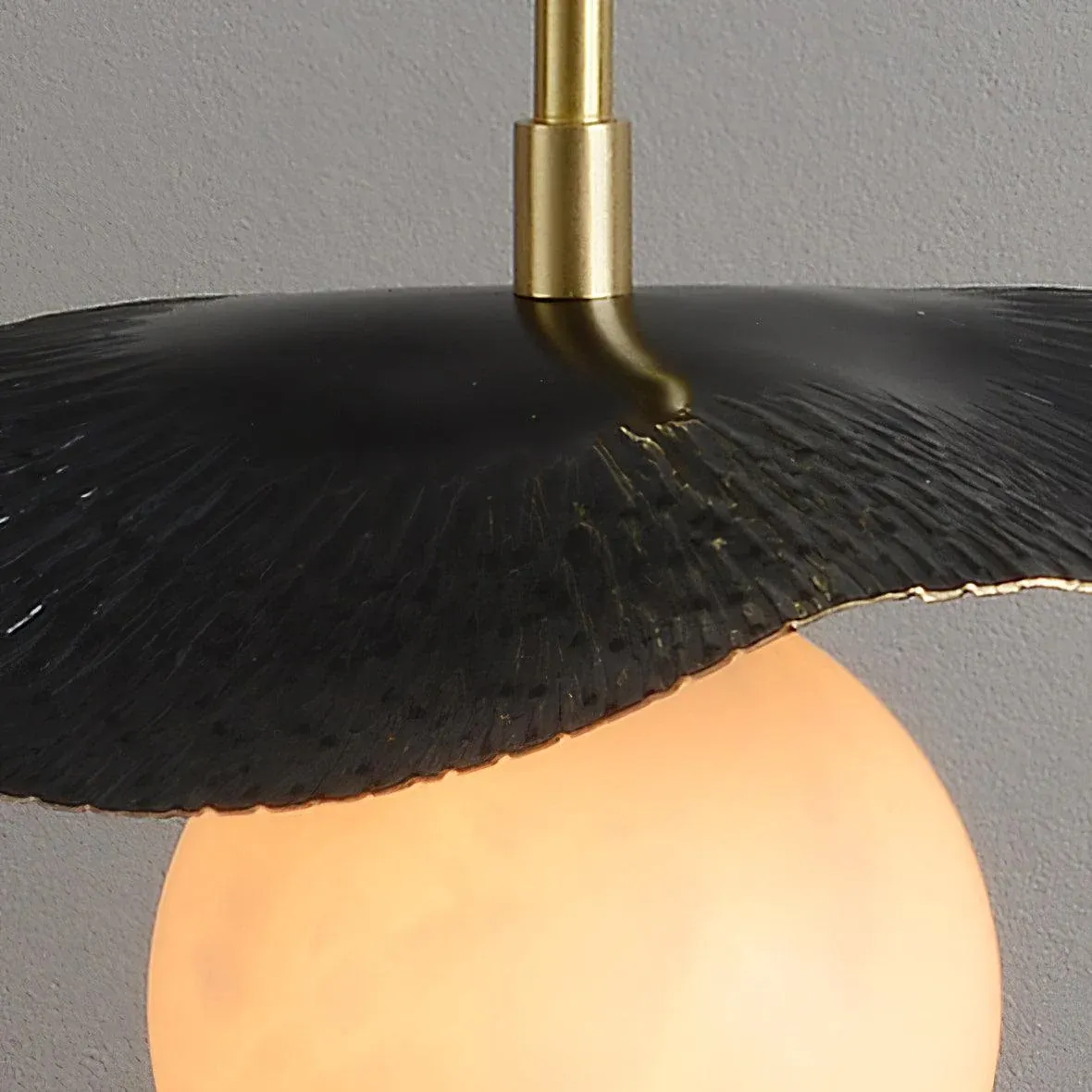 Carins Modern Unusual Lotus Leaf Pendant Light Bedroom Living Room