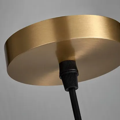 Jade Minimalisme Métal Albâtre Suspensions Chambre à Coucher Salon