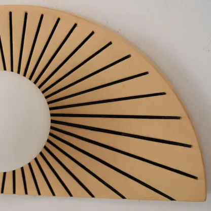 Elif Moderne Géométrique Style Inhabituel Résine Verre Applique Murale Chambre Salle À Manger