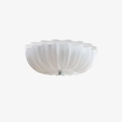 Quinn Modern Round Glass Ceiling Light Shades Bedroom Living Room