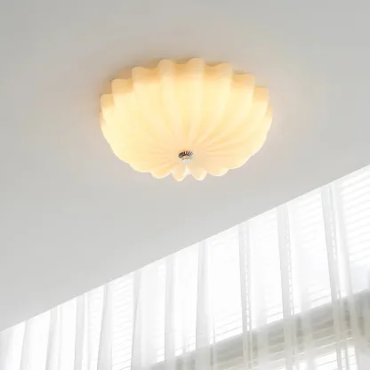 Quinn Modern Round Glass Ceiling Light Shades Bedroom Living Room