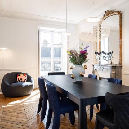 Hailie Moderne Métal Verre Suspensions Chambre à Coucher Salon