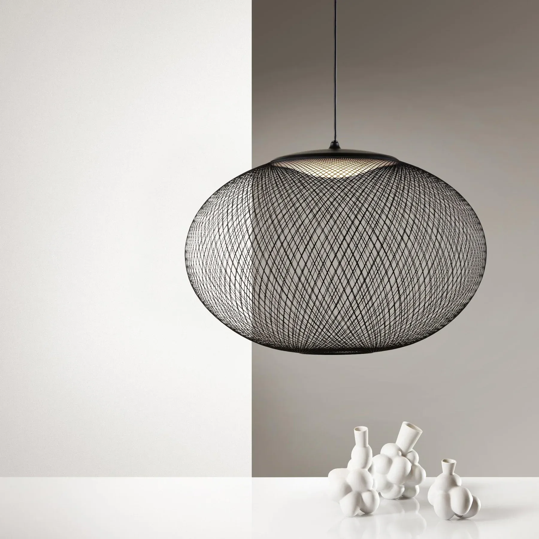 Hailie Moderne Métal Verre Suspensions Chambre à Coucher Salon