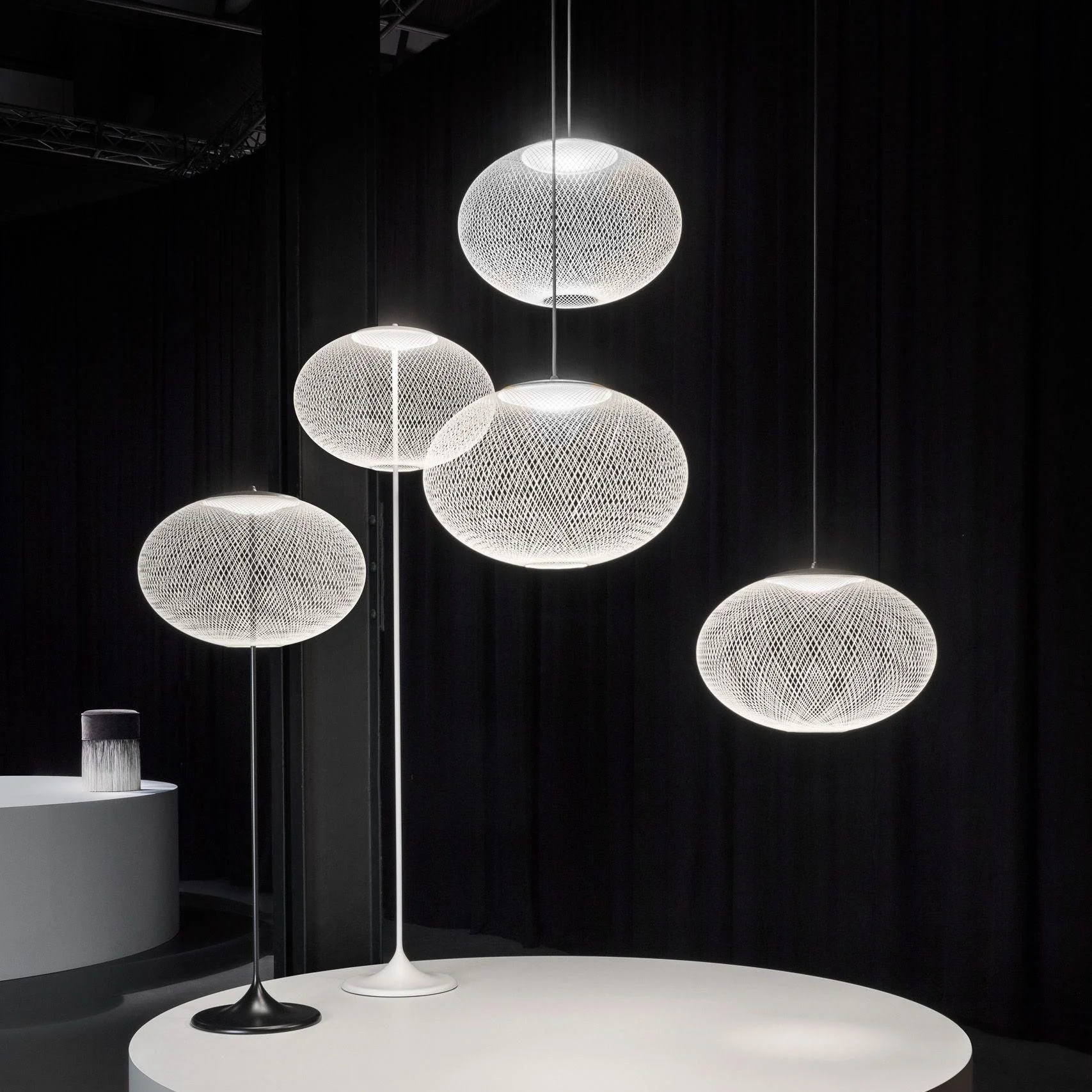Hailie Moderne Métal Verre Suspensions Chambre à Coucher Salon